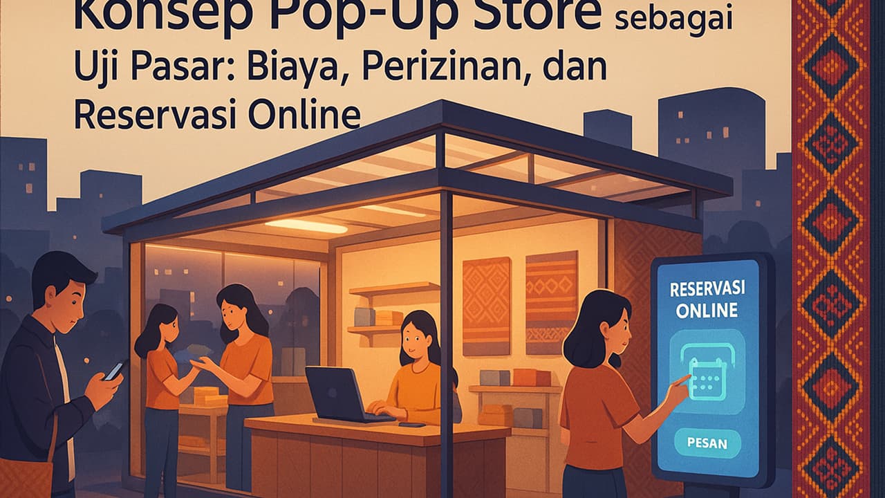 konsep pop-up store