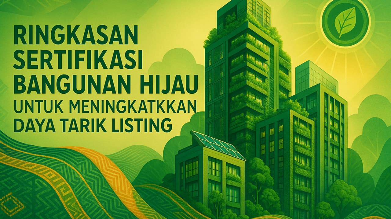 ringkasan sertifikasi bangunan hijau