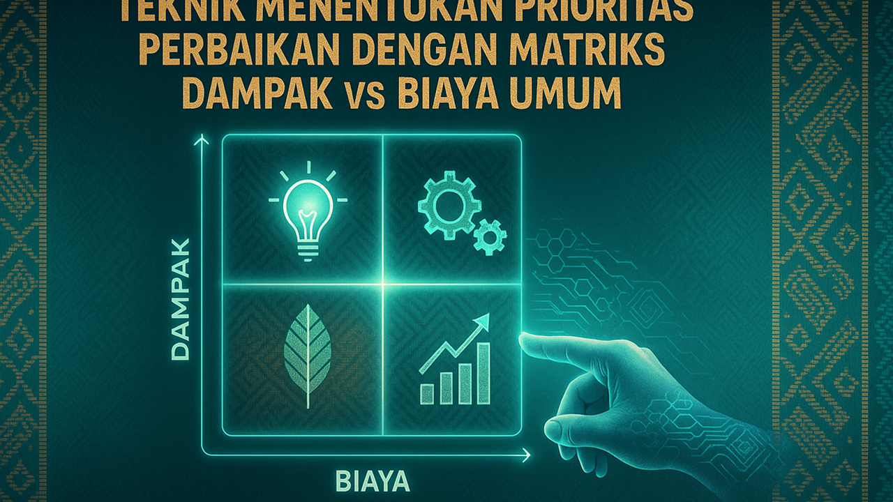 teknik menentukan prioritas perbaikan